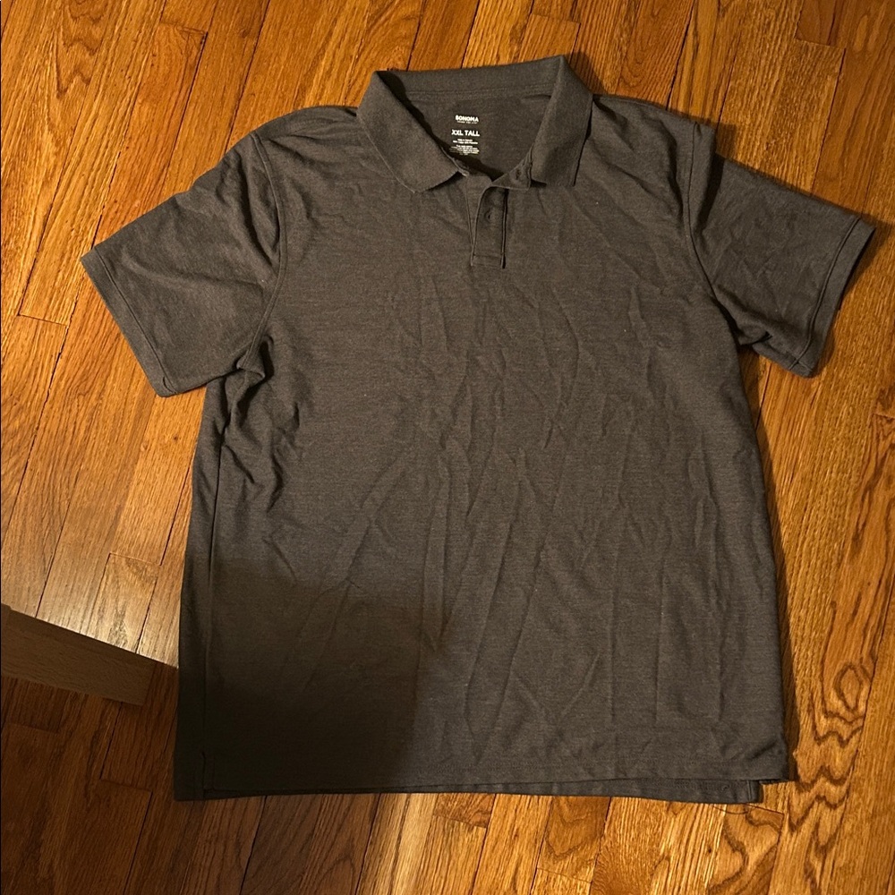 George Charcoal Polo Shirt